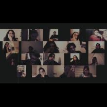 Sosyal Sahne Sanal Kamp Eğitimlerinden kareler